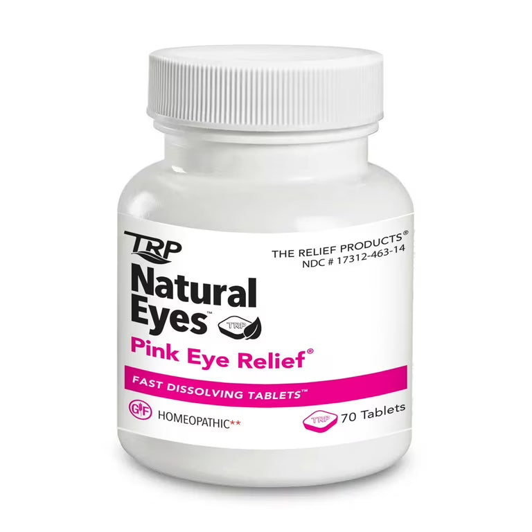 TRP Natural Pink Eye Relief Tablets – 70 Count