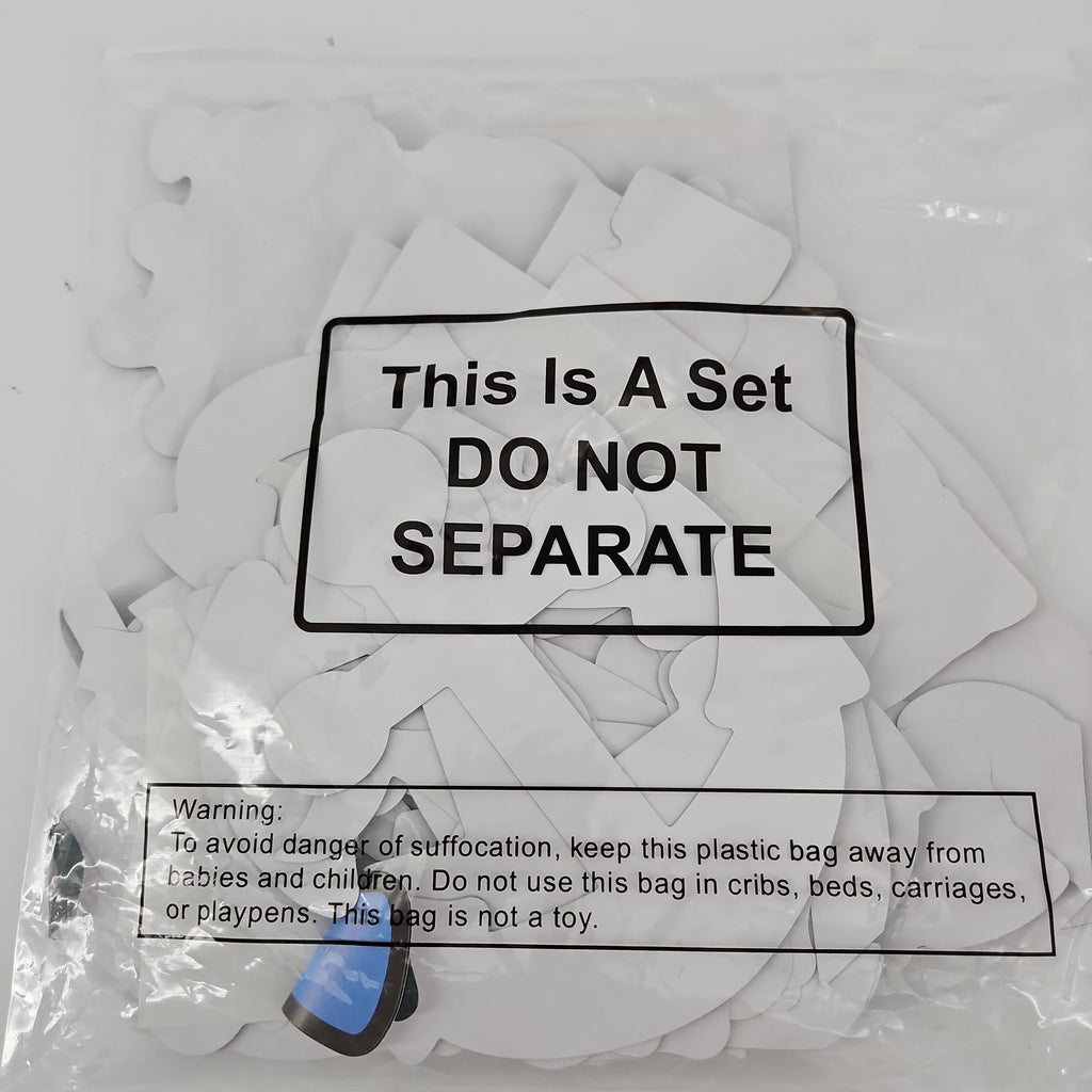 106-Piece Nautical Classroom Decor Bulletin Board Set