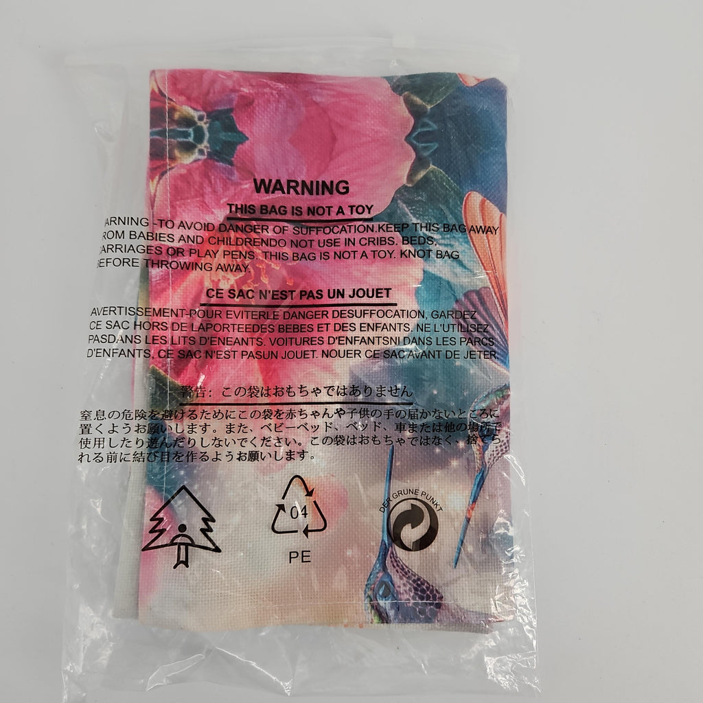 Linen Table Runner, Floral Print, 33 × 178 cm