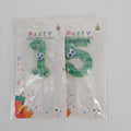 Green Soccer Birthday Number Candles, 1 and 5 (LZ-ZQLZ15)