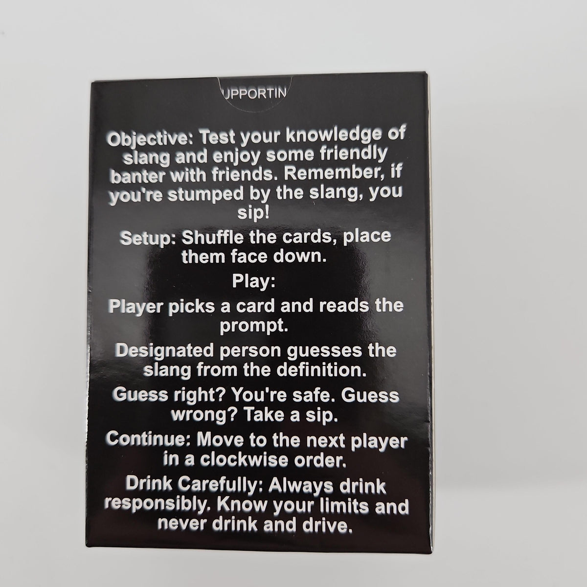 Kinfolk Games Slang Shot Card Game
