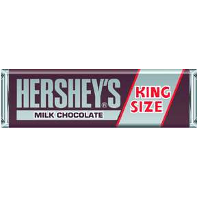 Hershey's Milk Chocolate – King Size – 18-Count Display Box