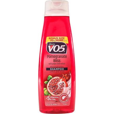 Alberto VO5 Pomegranate Bliss Shampoo with Grape Seed Extract, 15 oz