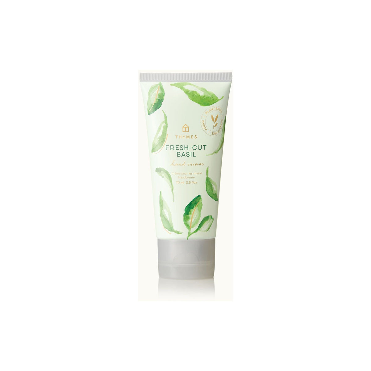 Thymes Fresh-Cut Basil Hard-Working Hand Cream 70ml